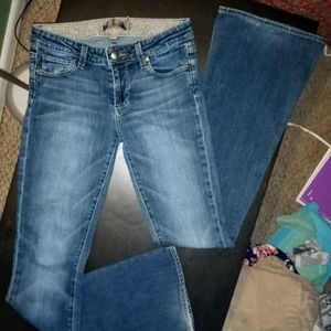 Paige Bell Canyon Flare Jeans Size 27!!!